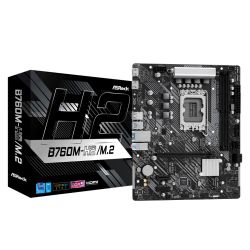 ASRock B760M-H2/M.2 Intel B760 Micro ATX Motherboard DDR5 2.5G LAN ASRock B760M-H2/M.2 Intel B760 Micro ATX Motherboard DDR5 2.5G LAN